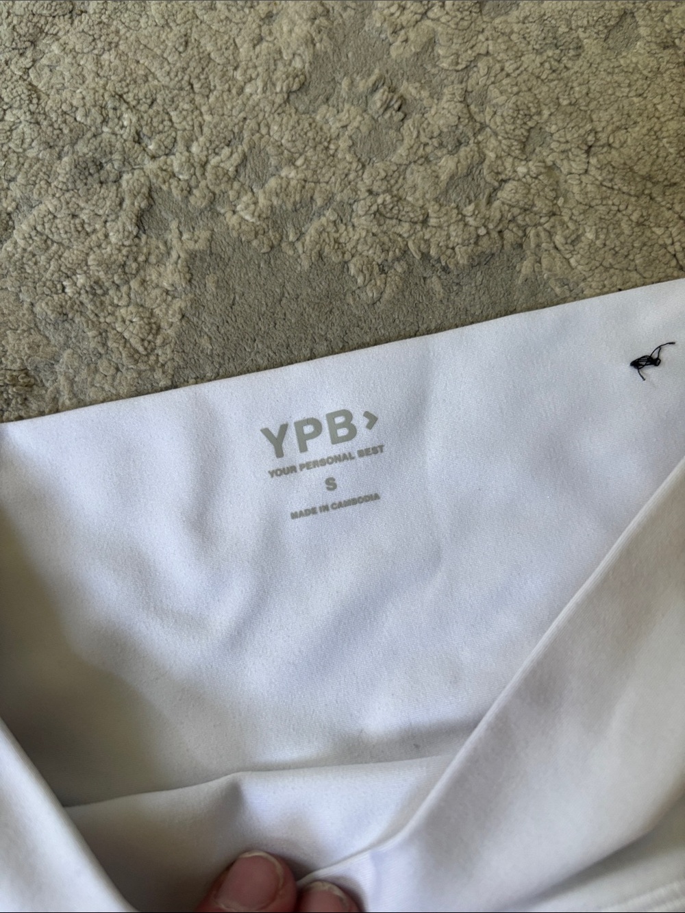 YPB White Athletic Skort with High Waist - Picture 2 of 4